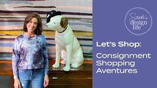 Lets Shop Consignment Adventure  Over 25 Unique Vintage Finds [upl. by Adnilrev]