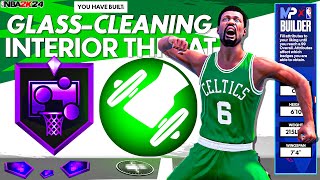 Creating the Ultimate GlassCleaning Interior Threat Build in NBA 2K24 [upl. by Moore]