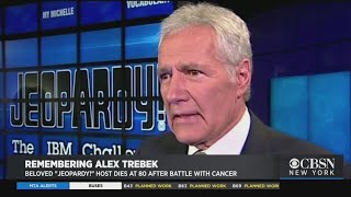 Legendary Jeopardy Host Alex Trebek Dead At 80 [upl. by Ymerej518]