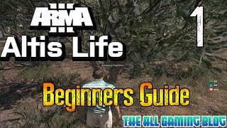 Arma 3 Altis Life  Beginners Guide  Part 1  Legal Starting Jobs [upl. by Aimej]