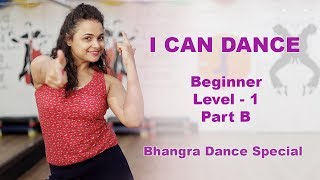 How to dance for Beginners  Aditi teaches easy Bhangra steps [upl. by Bert]