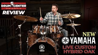 Yamaha Live Custom Hybrid Oak Drum Set  In Depth Review [upl. by Charmain]