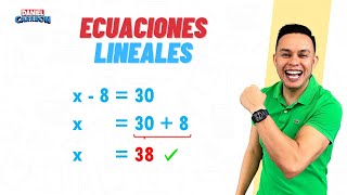 ECUACIONES LINEALES Super facil  Para principiantes [upl. by Andria]