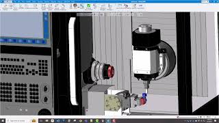 Willemin 408MT GibbsCAM Digital Twin [upl. by Lulu595]