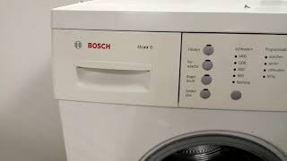 Bosch Maxx Logic and so on Washing Machine 1400 800 No Spin Error code Reset How To [upl. by Sand]