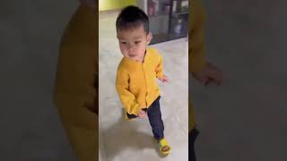 When the house accidentally caught fire The babys reaction was brilliant funny cutebaby [upl. by Verene512]