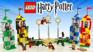 LEGO Harry Potter Le Match de Quidditch 75956 Review Super Héros et Compagnie [upl. by Nauqram749]