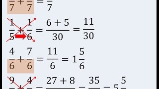 Suma de Fracciones con diferente denominador [upl. by Ycrep]