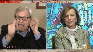 Il confronto tra Vittorio Sgarbi ed Elsa Fornero su Salvini Bibbiano e il linguaggio della politica [upl. by Aseiram170]