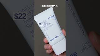 innisfree daily uv defense mineral sunscreen spf 45 review ☀️ [upl. by Blondelle]