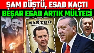 ŞAM DÜŞTÜ ESAD KAÇTI  BAAS REJİMi DEVRİLDİ MÜLTECİ ESAD [upl. by Candyce884]