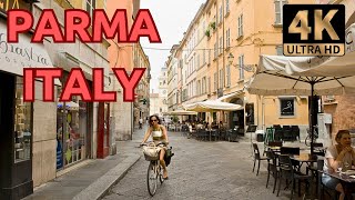 4K Walking Tour in PARMA  ITALY [upl. by Nrobyalc]