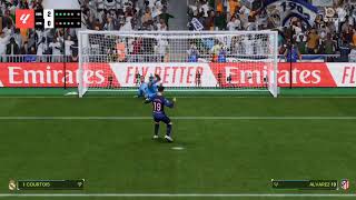 FC 25 Real Madrid vs Ateltico Madrid  penalty Shootout [upl. by Eussoj]