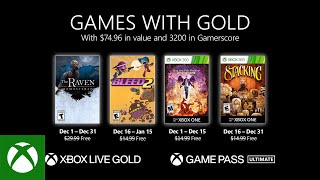 Xbox  December 2020 Games with Gold [upl. by Ahsha]