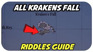 All Kraken’s Fall Riddles Guide  Sea Of Thieves [upl. by Kemble54]