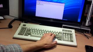 IBM PC AT Keyboard on Windows XP [upl. by Weihs698]