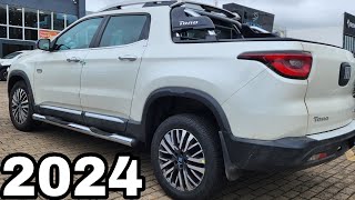 NOVA FIAT TORO RANCH 2024 TURBODIESEL EM DETALHES  A MELHOR PICAPE MÉDIO COMPACTO [upl. by Rust]