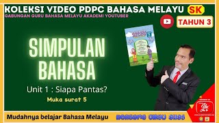 Bahasa Melayu Tahun 3 Unit 1 Simpulan Bahasa [upl. by Raynor]