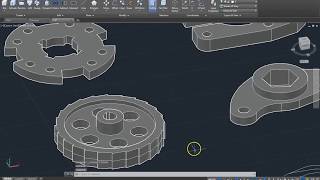 AutoCAD 3D AutoCAD Training Table 3D How to Create Table 3D Modeling [upl. by Kohler]