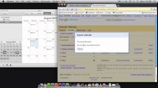 Syncing iCal with Google Calendar [upl. by Eibob375]