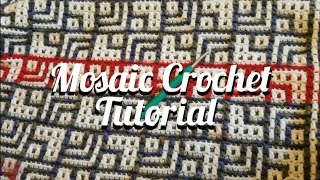 Mosaic Crochet Stitch Tutorial [upl. by Beuthel]