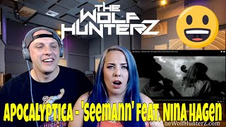 Apocalyptica  Seemann feat Nina Hagen Rammstein Cover THE WOLF HUNTERZ REACTIONS [upl. by Irafat]