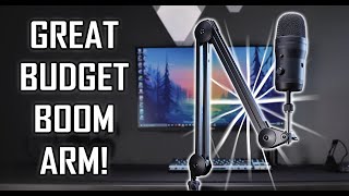 BEST BUDGET BOOM ARM InnoGear Microphone Stand For Sieren Mini SoloCast amp More [upl. by Inasah426]