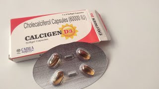 विटामिन D3 क्यों देते हैं  विटामिन डी की कमी के लक्षण और कारण Calcigen D3 Uses amp Benefits [upl. by Sapers471]