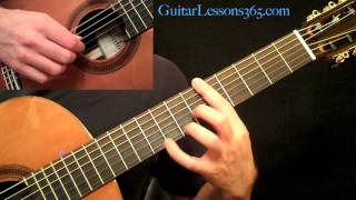 Romance  Acoustic Fingerstyle Guitar Lesson Pt1 Romanza [upl. by Hersh]