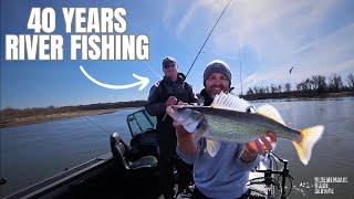 Big Muddy Walleyes Spring Missouri River [upl. by Eirrej816]