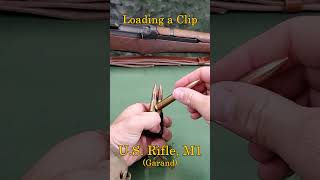 Loading a M1 Garand Clip [upl. by Silver843]