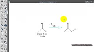 ChemDraw tutorial 15 Drawing chemical Reaction [upl. by Modeste]