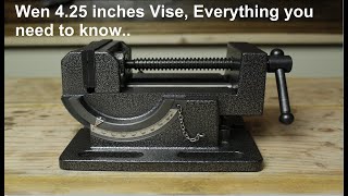 Wen 425 in Benchtop and Drill Press Tilting Angle Vise  everything you need to know  Unboxing [upl. by Enimasaj405]