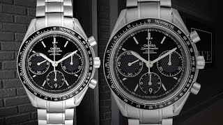 Omega Speedmaster Racing Black Dial Steel Mens Watch 32630405001001  SwissWatchExpo [upl. by Eitsym]