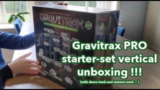 Gravitrax PRO starter set vertical unboxing [upl. by Sikleb]