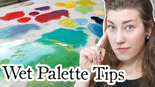 Ultimate Wet Palette Tutorial Beginner Tips amp Tricks To Keep Your Paint Working [upl. by Haymes]