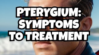 Pterygium surfers eye causes symptoms pathology complications treatment [upl. by Bouley375]