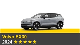 Euro NCAP Crash amp Safety Tests of Volvo EX30 2024 [upl. by Natek481]