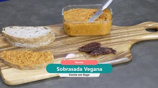 Cómo hacer SOBRASADA VEGANA con tomates secos [upl. by Anuahsar]