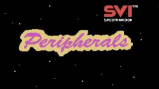 Spectravideo SVI728 MSX Demo [upl. by Torray]