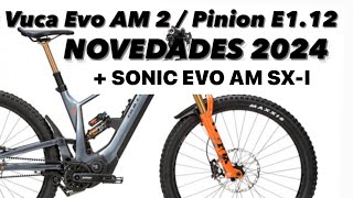 NOVEDADES 2024 Bulls Vuca Evo AM E112  SONIC EVO AM SX [upl. by Ahtrim]