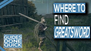 Where To Find The Zweihander Greatsword In Elden Ring [upl. by Consuela]