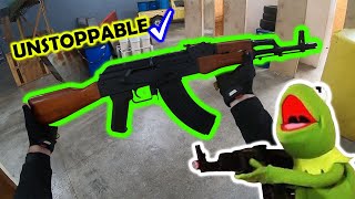 Airsoft CQB  Fear The CYMA AK47 — Airsoft Tactical Chattanooga Gameplay [upl. by Bartko]