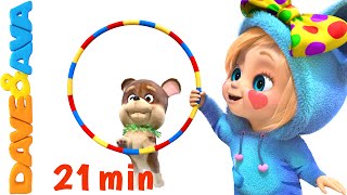 Funny Moments Collection  Nursery Rhymes and Baby Songs from Dave and Ava [upl. by Hewitt]