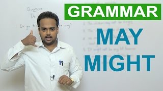 MAY MIGHT  Basic English Grammar [upl. by Bannister551]