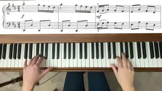 Musette in D Major by JS Bach RCM 3  Piano Repertoire [upl. by Mayhew567]