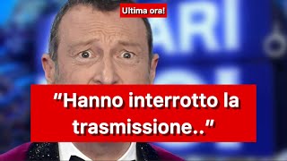 Affari Tuoi il dramma in diretta “Hanno interrotto la trasmissione” [upl. by Ecikram449]