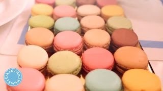 The History of Lauduree Macarons  Martha Stewart [upl. by Sparks]