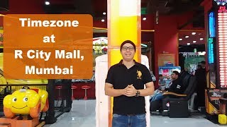 Timezone at R City Mall  fun games rides bowling party Hindi [upl. by Briano]