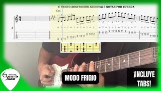 MODO FRIGIO La mejor RUTINA de 5 MINUTOS en GUITARRA [upl. by Searle915]